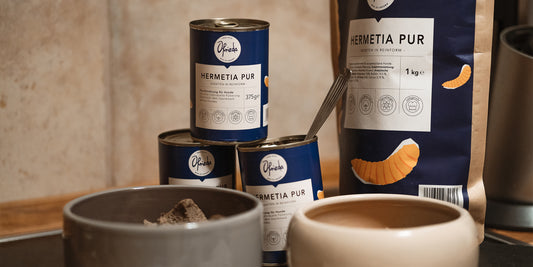 Barf Rezepte für Katzen: Barfen mit Insekten